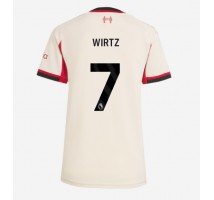 Liverpool Florian Wirtz #7 Koszulka Wyjazdowa damskie 2025-26 Krótki Rękaw